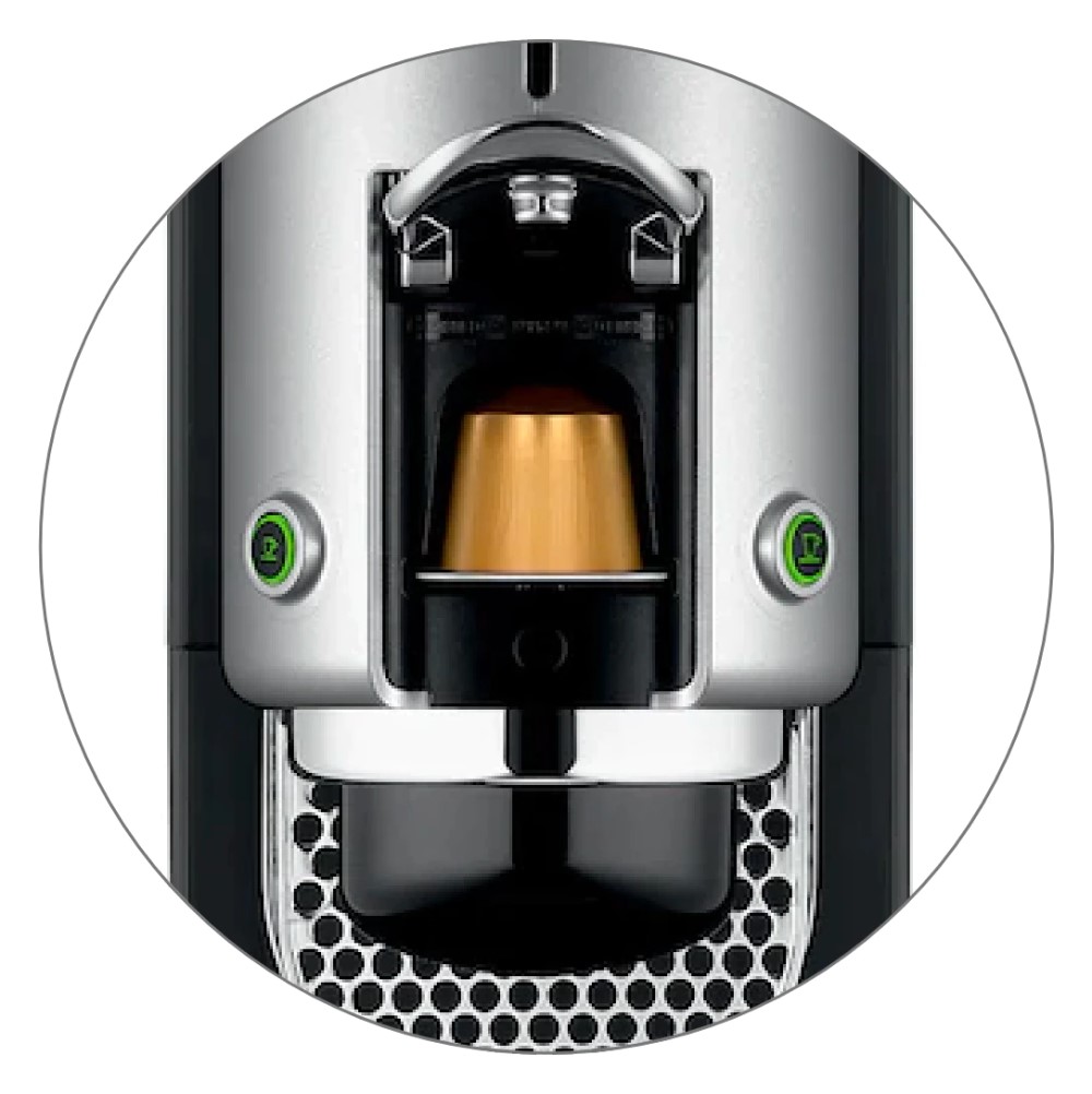 Máquina nespresso automática plateada de 19 bares - yy4118fd - krups 