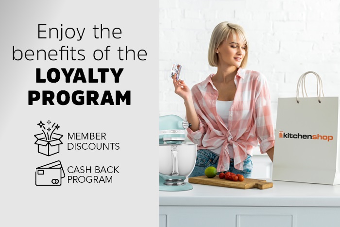 Enjoy the benefits of the loyalty program